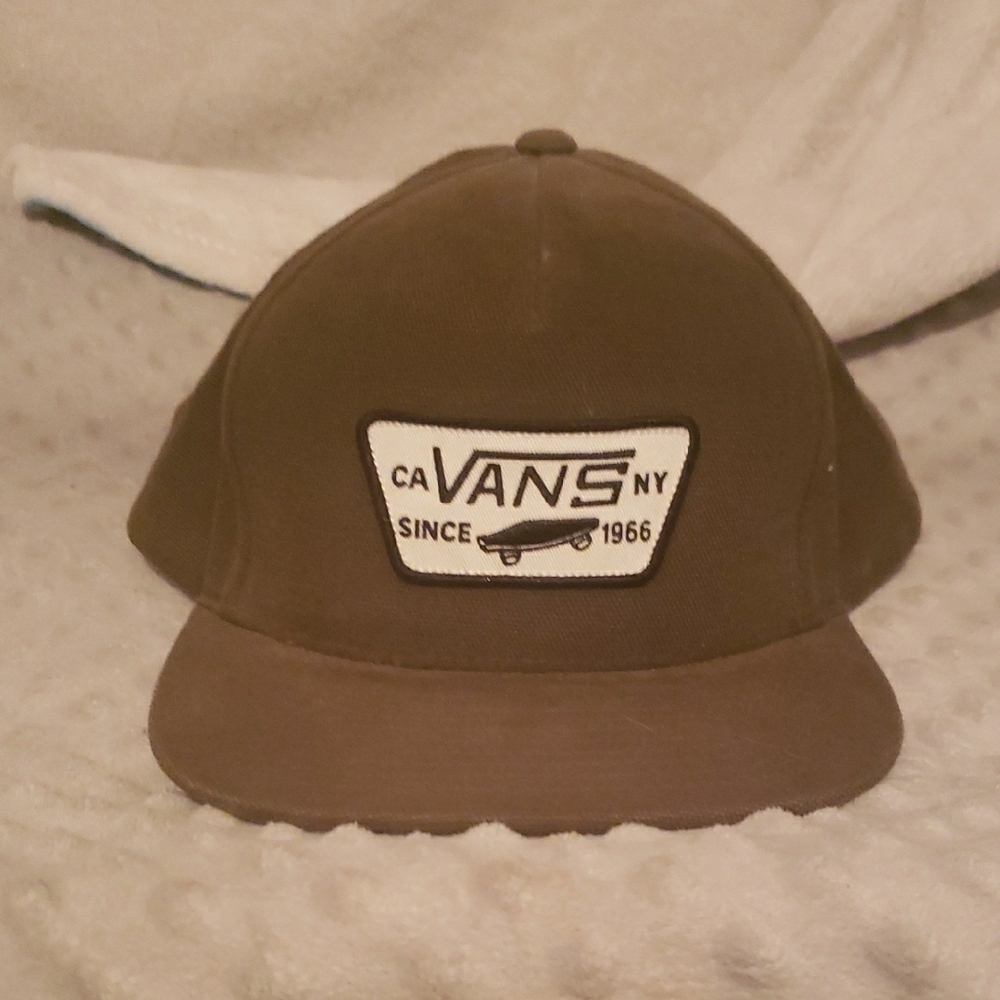 Vans Dark Green Cap with Logo Patch